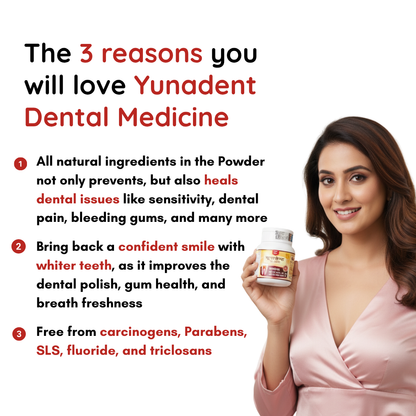 Yunadent Day-Night Combo (Dental Gel + Dental Medicine Powder)