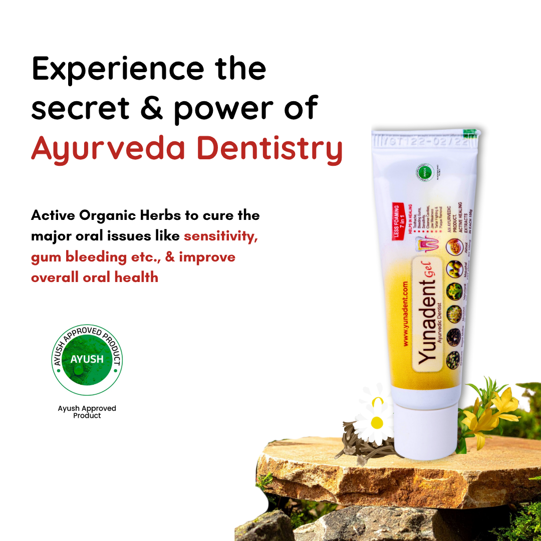 Yunadent Ayurvedic Medicinal Extra Fresh Dental Gel