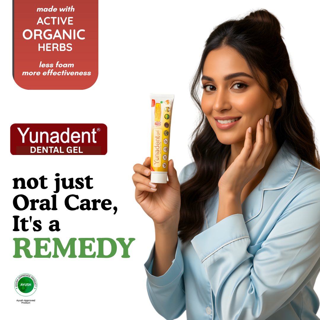 Yunadent Ayurvedic Medicinal Extra Fresh Dental Gel