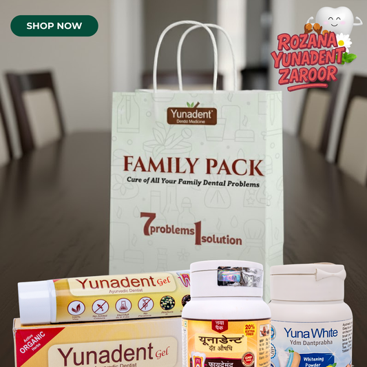 Yunadent Ayurvedic Celebration Family Dental Soultion Pack